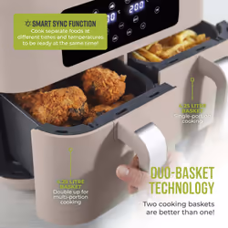 Tower Vortx 8.5L Dual Basket Air Fryer - Additional view 4