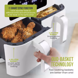 Tower Vortx 8.5L Dual Basket Air Fryer