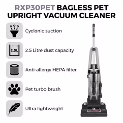Tower T108000PLPET vacuum 2.5 L Dry 750 W Bagless