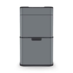 Tower Ozone Recycling Sensor Bin, 50L, Hands Free Opening, Carbon Filter, Grey T938021GRY