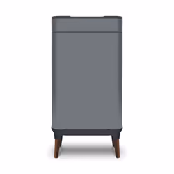 Tower Ozone Sensor Bin with Legs, 65L, Hands Free Opening, Carbon Filter, Grey T938022GRY
