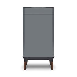 Tower Ozone Sensor Bin with Legs, 65L, Hands Free Opening, Carbon Filter, Grey T938022GRY