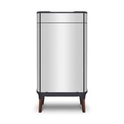 Tower Ozone Sensor Bin with Legs, 65L, Hands Free Opening, Carbon Filter, Stainless Steel T938022SS