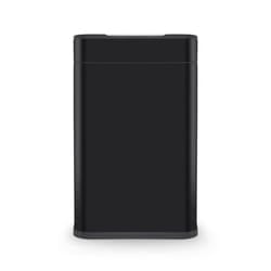 Tower Ozone Sensor Bin, 60L, Hands Free Opening, Carbon Filter, Black T938023BLK