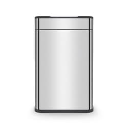 Tower Ozone Sensor Bin, 60L, Hands Free Opening, Carbon Filter, Stainless Steel T938023SS