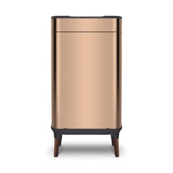Tower Ozone Sensor Bin with Legs, 65L, Hands Free Opening, Carbon Filter, Copper T938022COP