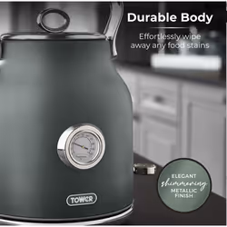 Tower Renaissance Kettle 1.7L T10063FOR (Forest Green) - Additional view 5