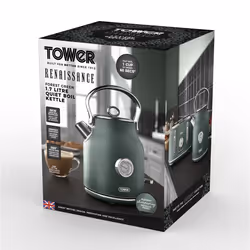 Tower Renaissance Kettle 1.7L T10063FOR (Forest Green) - Additional view 6