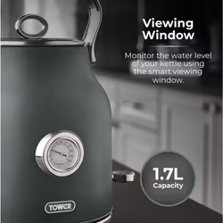 Tower Renaissance Kettle 1.7L T10063FOR (Forest Green) - Additional view 9