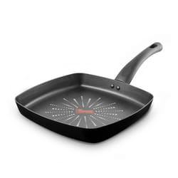 Tower SmartStart Classic Aluminium Grill Pan, Easy Clean Aeroglide Non-Stick, Oven Safe, Long Lasting, Black T700307