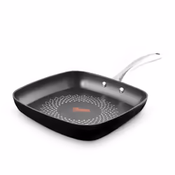 Tower SmartStart Ultra Forged Grill Pan, Easy Clean Aeroglide Non-Stick, Induction Compatible, Oven Safe, Long Lasting, T9003 ...