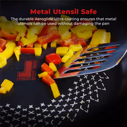 Tower SmartStart Ultra Forged Grill Pan, Easy Clean Aeroglide Non-Stick, Induction Compatible, Oven Safe, Long Lasting, T900307 - Additional view 4