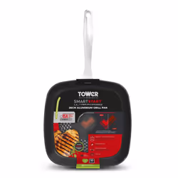 Tower SmartStart Ultra Forged Grill Pan, Easy Clean Aeroglide Non-Stick, Induction Compatible, Oven Safe, Long Lasting, T900307 - Additional view 9