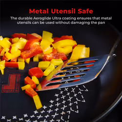 Tower SmartStart Ultra Forged Multi-Pan & Lid, Easy Clean Aeroglide Non-Stick, Induction Compatible, Oven Safe, Long Lasting, T900308 - Additional view 4