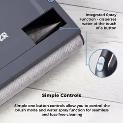 Tower T547002 stick vacuum/electric broom Battery Dry&wet Bagless 0.7 L 25 W Blue, Titanium - Additional view 7
