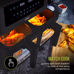 Tower Vortx Vizion 8 Litre Digital Dual Basket Air Fryer - Additional view 7