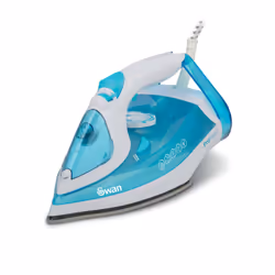 Swan SI12054AQ, Steam iron, Ceramic soleplate, 20 g/min, Aqua colour, 35 g/min, 0.3 L