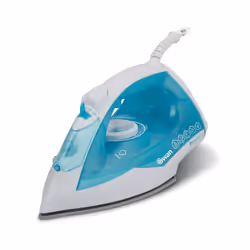 Swan SI12056AQ, Dry & Steam iron, Ceramic soleplate, 1.9 m, 200 g/min, Aqua colour, White, 40 g/min