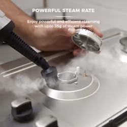 Tower T134001PL steam cleaner Steam mop 0.36 L 1300 W Black, Platinum - Additional view 3