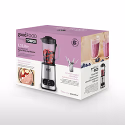 Tower GF12013 blender 1.5 L Tabletop blender 1200 W Black, Stainless steel - Additional view 8
