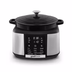 Tower GF16012, 5.5 L, 1500 W, Black, Stainless steel, 190 - 330 °C, 2 person(s), Touch