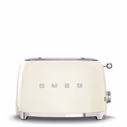 Smeg 50's Style Retro Range Breakfast Set, Variable Temperature Kettle & Multi-Functional Control 2-Slice 950W Toaster, Cream, KLF04CRUK/ TSF01CRUK - Additional view 5