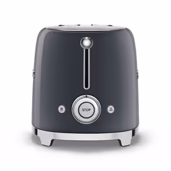 Smeg 50's Style Retro Range Breakfast Set, 1.7L 3000W Kettle and Multi-Functional Control 2-Slice 950W Toaster, Slate Grey, KLF03GRUK/ TSF01GRUK - Additional view 4