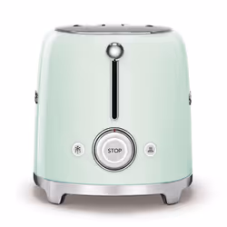 Smeg 50's Style Retro Range Breakfast Set, Mini Kettle 0.8L 1.4Kw and 2-Slice 950W Toaster, Pastel Green - Additional view 4
