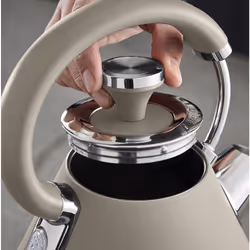 Tower Cavaletto Kitchen Set, 1.7L Rapid Boil Kettle & 4 Slice Toaster, Latte with Chrome, T10044MSH, T20051MSH - Additional view 4