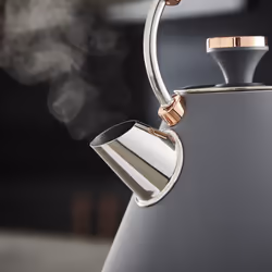 Tower Cavaletto Kitchen Set, 1.7L Rapid Boil Kettle & 4 Slice Toaster, Grey and Rose Gold, T10044RGG, T20051RGG - Additional view 3