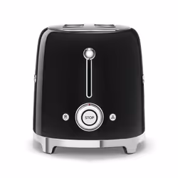 Smeg 50's Style Retro Range Breakfast Set, 1.7L 3000W Variable Temperature Kettle and Multi-Functional Control 2-Slice 950W Toaster, Black - Additional view 4