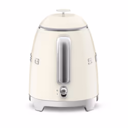 Smeg 50's Style Retro Range Breakfast Set, 0.8L 1400W Mini Kettle and Multi-Functional Control 2-Slice 950W Toaster, Cream, KLF05CRUK/ TSF01CRUK