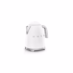 Smeg 50's Style Retro Range Breakfast Set, 1.7L 3000W Kettle and Multi-Functional Control 2-Slice 950W Toaster, Matte White, KLF03WHMUK/ TSF01WHMUK