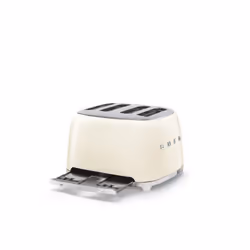 Smeg 50's Style Retro Range Breakfast Set, 0.8L 1400W Mini Kettle and Multi-Functional Control 4-Slice 2000W Toaster, Cream, KLF05CRUK/ TSF03CRUK - Additional view 6