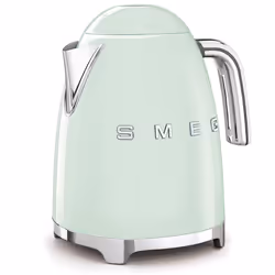 Smeg 50's Style Retro Range Breakfast Set, 1.7L 3000W Kettle and Multi-Functional Control 4-Slice 2000W Toaster, Pastel Green, KLF03PGUK/ TSF03PGUK
