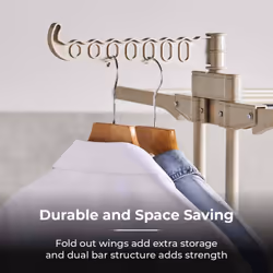 Tower T873004MSH laundry drying rack/line Clothes horse Latte - Additional view 4