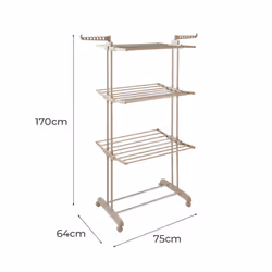 Tower T873004MSH laundry drying rack/line Clothes horse Latte - Additional view 6