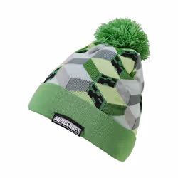Minecraft Creeper Face Beanie Hat  XS Size for Kids & Toddlers