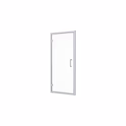 Diamond Hinged Shower Enclosure 1000 x 700mm with Easy Plumb Tray - 8mm