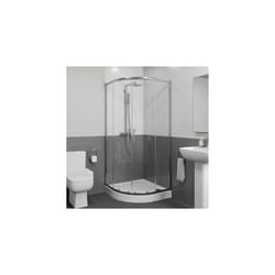 Quadrant Shower Enclosure 1000mm Easy Plumb Tray 8mm Glass Bathroom Modern