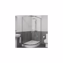 Offset Quadrant Shower Enclosure 900x760mm Easy Plumb Tray (Left Entry) 8mm Glass