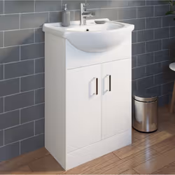 Bathroom Suite 1700mm Single Ended Bath Screen Toilet Basin Vanity Taps Shower