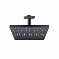 Hansgrohe Vernis Shape Bathroom Shower Drench Head EcoSmart Ceiling Mount Black