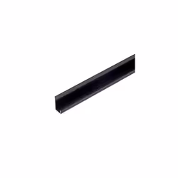 Starline Wall Panel Aluminium Edge Trim Black 2.4m