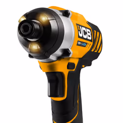 JCB 18V Impact Driver with 2.0Ah Lithium-ion battery and 2.4A charger