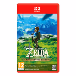 Nintendo Switch 2 Mario Kart World Bundle + The Legend of Zelda: Breath of the Wild portable game console 20.1 cm (7.9") 256 GB Touchscreen Wi-Fi Black