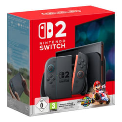Nintendo Switch 2 Mario Kart World Bundle + The Legend of Zelda: Tears of the Kingdom portable game console 20.1 cm (7.9") 256 GB Touchscreen Wi-Fi Black