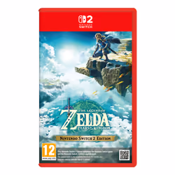 Nintendo Switch 2 Mario Kart World Bundle + The Legend of Zelda: Tears of the Kingdom portable game console 20.1 cm (7.9") 256 GB Touchscreen Wi-Fi Black