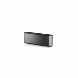 Kitsound Boombar 30 Portable Bluetooth Speaker, 20 Hours Playtime. True Bass Eq Mode, Microphone, Wireless Speaker For Iphone, Samsung, Black, Gun Met
