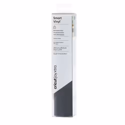 Cricut Joy Xtra Smart Vinyl (Black) - 9 Feet, Heat transfer vinyl roll, Smooth heat transfer vinyl, Black, Monochromatic, Mat ...
